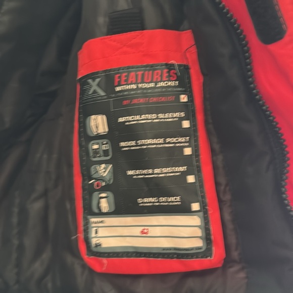 Boys ski jacket with bib Zero Xposur size large 14/16 - Picture 5 of 8